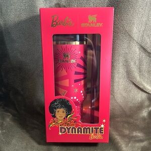 limited edition Stanley dynamite Barbie collection, 40 ounce quencher.